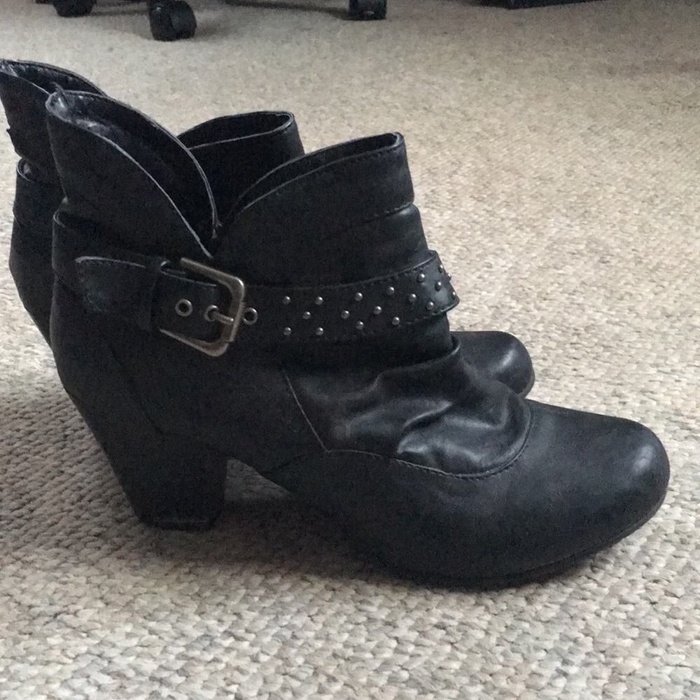 Black booties